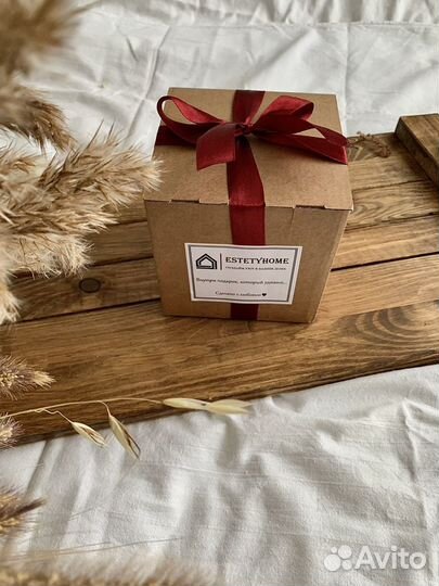 Набор свечей из соевого воска