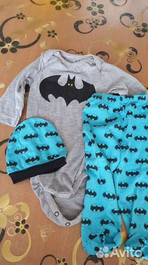 Костюм бэтмен на мальчика 54-68