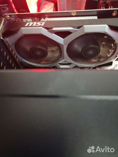 Видеокарта msi gtx 1650 4gb