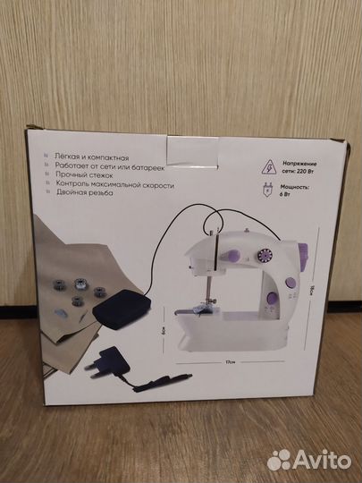 Портативная швейная машинка Tendenza, новая