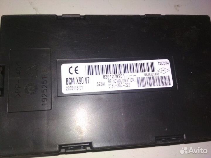 Блок управления Renault Duster F4R