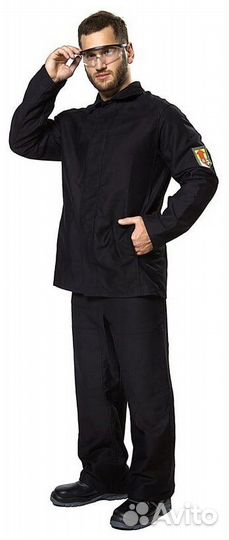 Костюм сварщика молескиновый с огнестойк.пропит