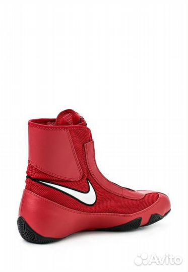 Боксерки Nike machomai MID Boxing Shoes (красный 6