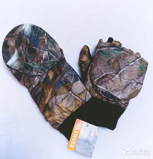 Перчатки - варежки /новые