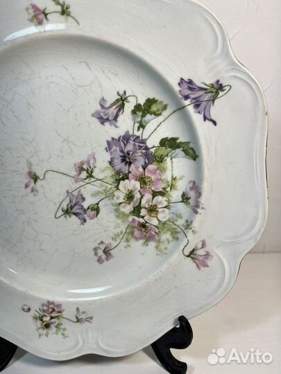 Тарелка Незабудки, Песоченская фабрика 1926 год