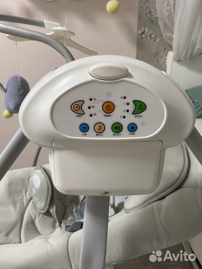 Электрические качели шезлонг Nuovita migliore