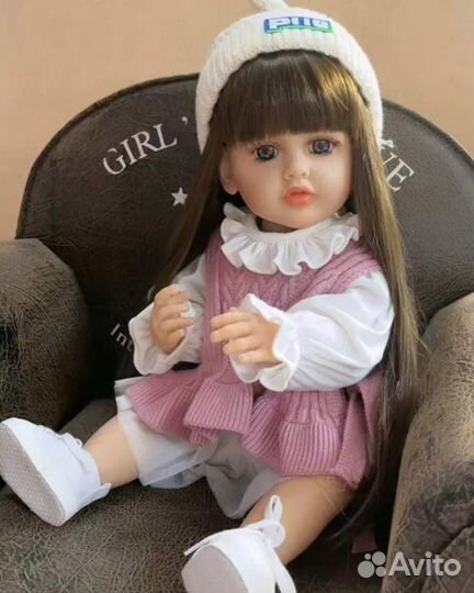 Кукла реборн силиконовая девочка