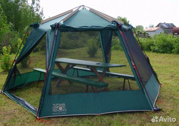 Шатёр Mosquito Tramp зеленый