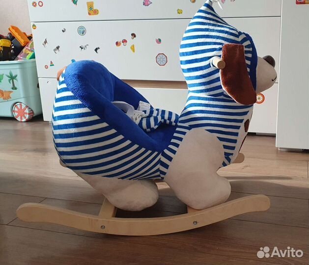 Детская качалка собака