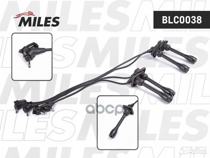 Провода зажигания высоковольтные BLC0038 Miles