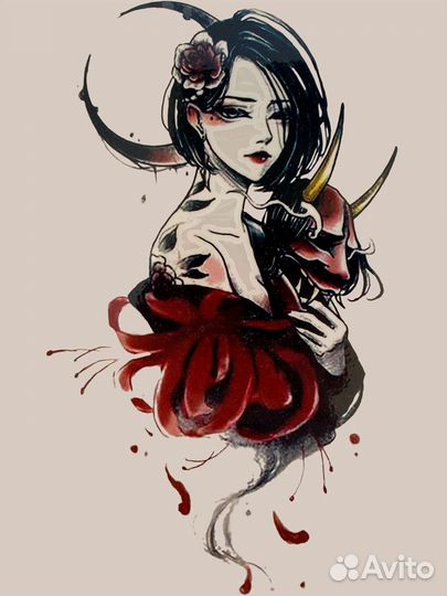 Переводные тату