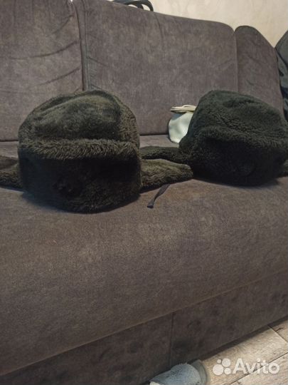 Шапка ушанка кадетская