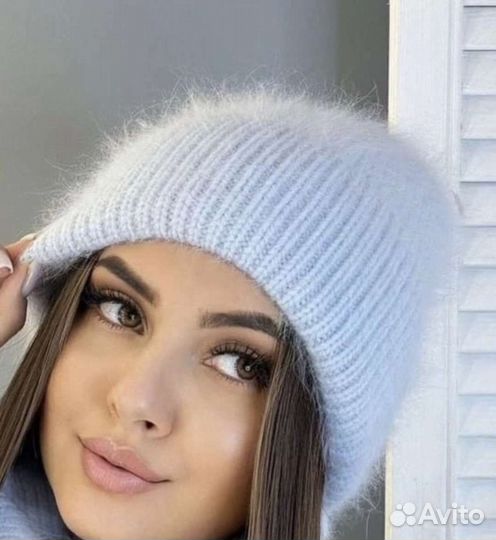 Шапка новая из ангоры