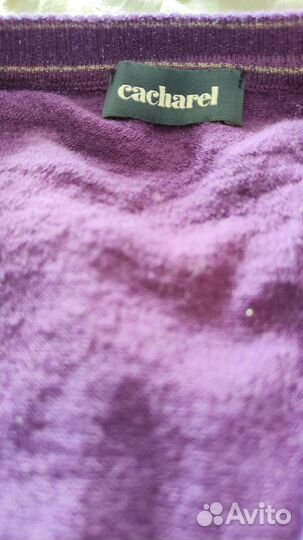 Кардиган свитер Cacharel фиолетовый