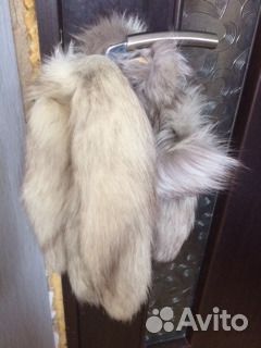 Хвосты песца натуральные