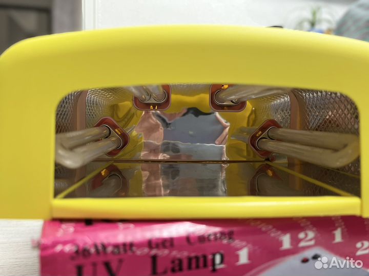 Лампа, Гель лаки и декор для ногтей бу и новое