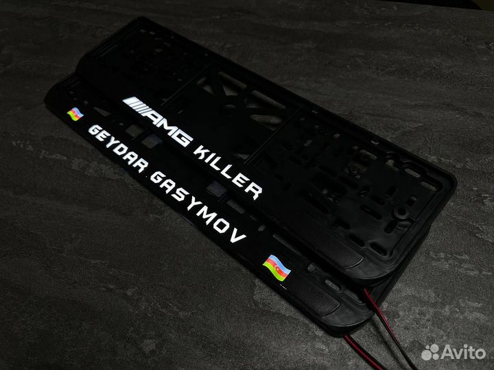 Led ramki с подсветкой, Лед рамки с надписью