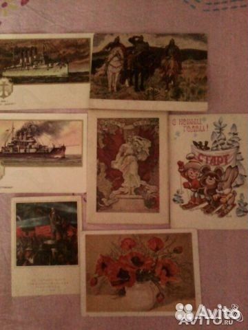 Открытки 60-90-е гг.,обложки