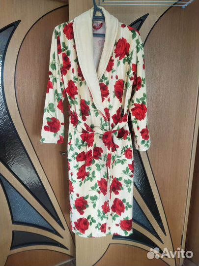 Халат махровый х/б