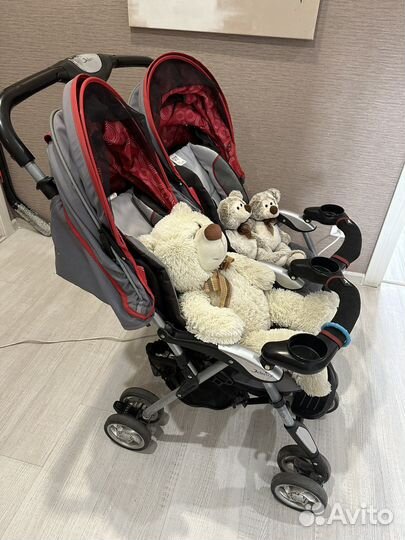 Коляска для двойни Jetem elegant Twins