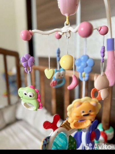 Мобиль на кроватку с проектором