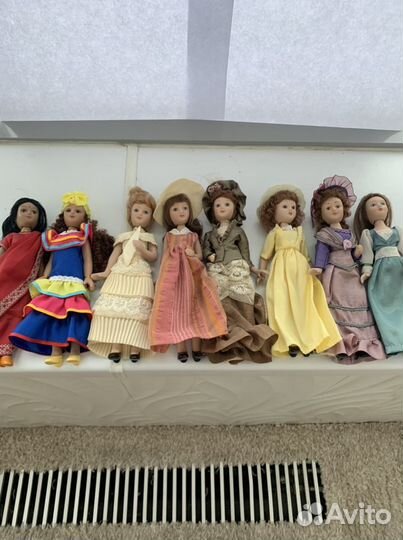 Куклы коллекционные, керамика, в отличном состояни