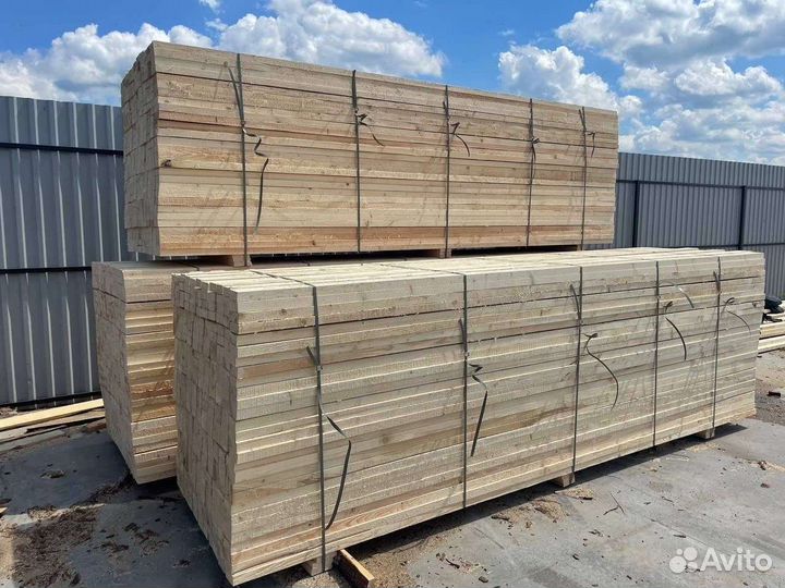 Брус обрезной 50х50х3000