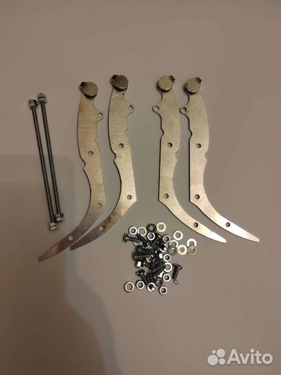 Ремкомплект для ремонта заслонок печки (Шевроле )
