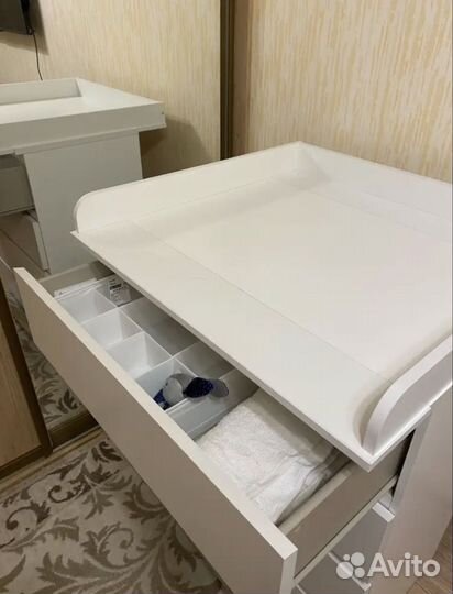 Пеленальная доска-накладка на комод Мальм