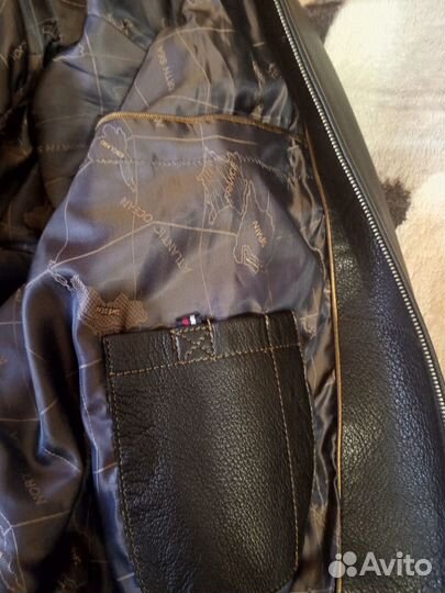 Куртка мужская кожаная