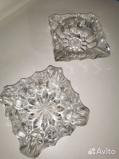 Хрустальная пепельница