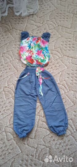 Летний костюм для девочки