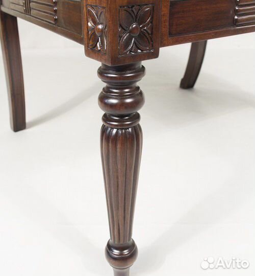 Кресло кабинетное натуральная кожа