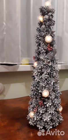 Елка новогодняя ручной работы