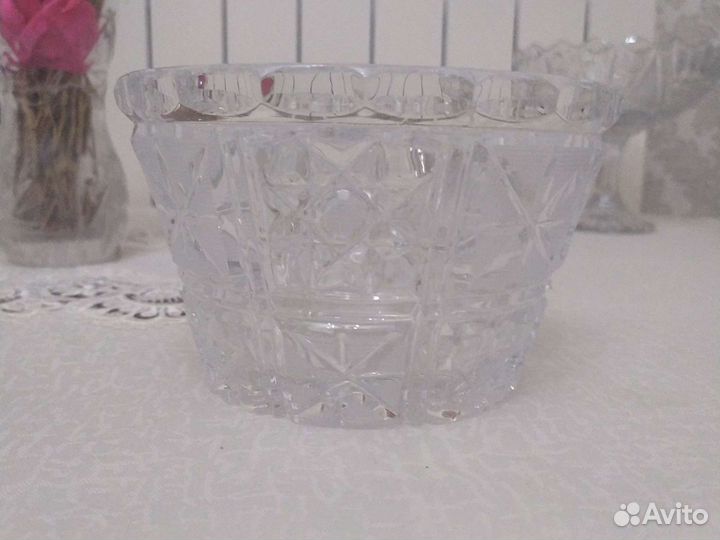 Ваза хрустальная СССР