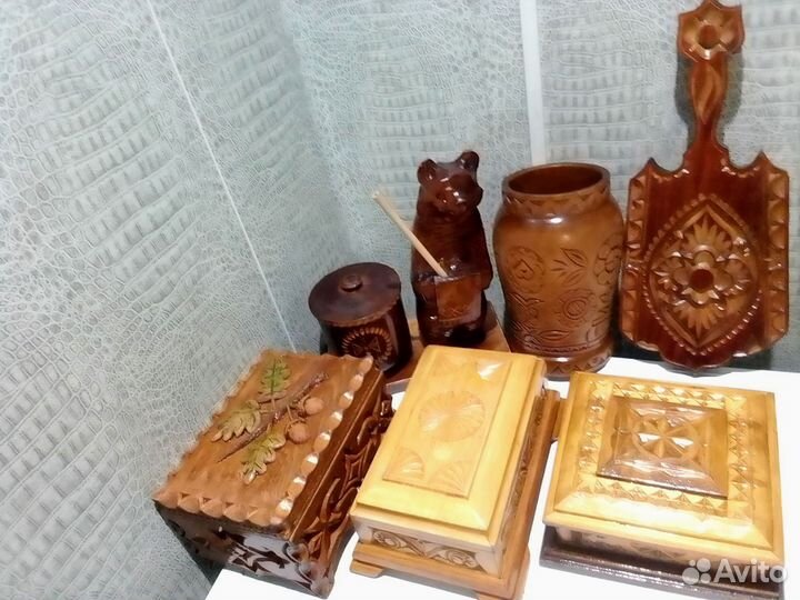 Деревянные сувениры ручной работы