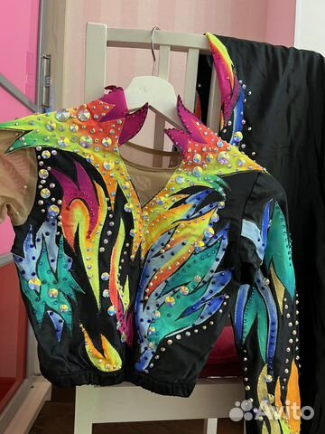 Костюм для спортивной аэробики, танцев