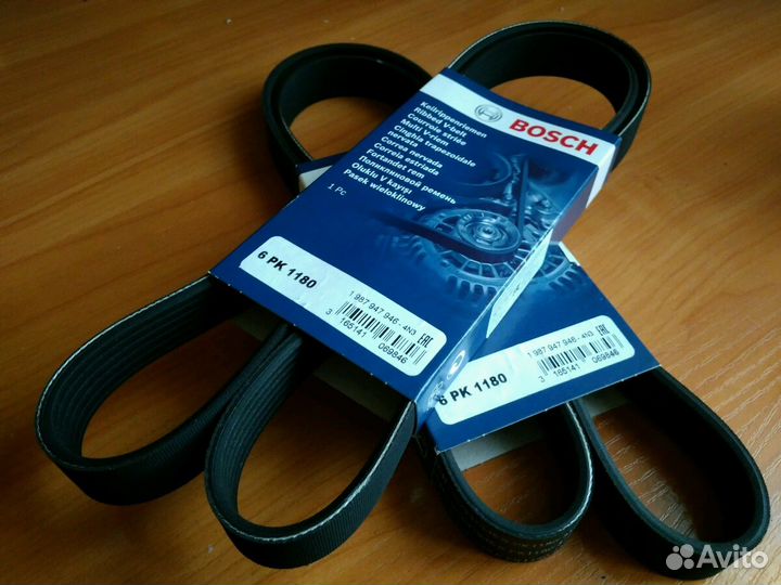 Ремень приводной поликлиновой Bosch 6PK 1180