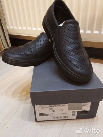 Мокасины 38 размер Ecco S7 teen