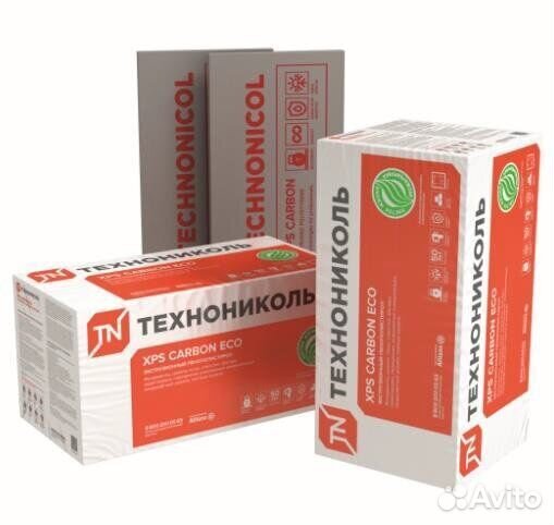 Утеплитель (XPS) carbon ECO