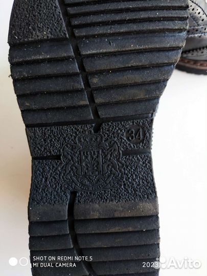 Полуботинки для девочки