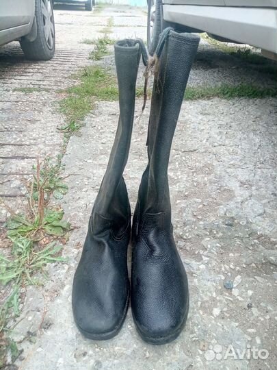 Сапоги кирзовые