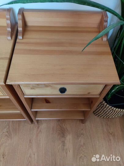 Тумба прикроватная Икеа Лексвик Leksvik
