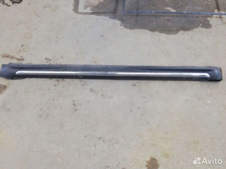 Накладка порога левая митсубиси аутлендер хл 2011