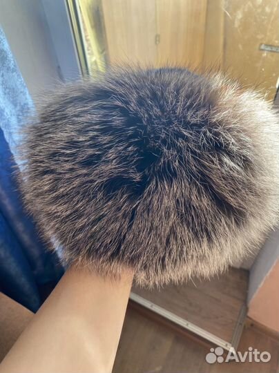 Шапка норковая женская