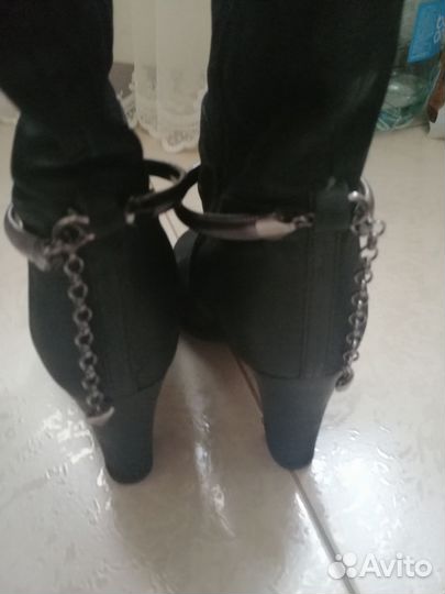 Сапоги женские натуральная кожа 36 размер
