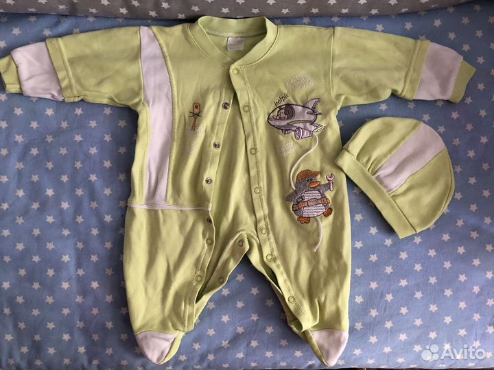 Комбенизон с шапочкой