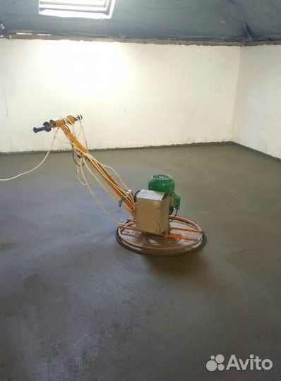 Стяжка пола на теплый пол