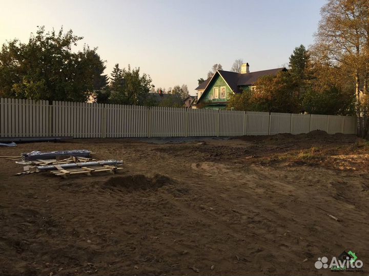 Заборы из профнастила / Заборы под ключ