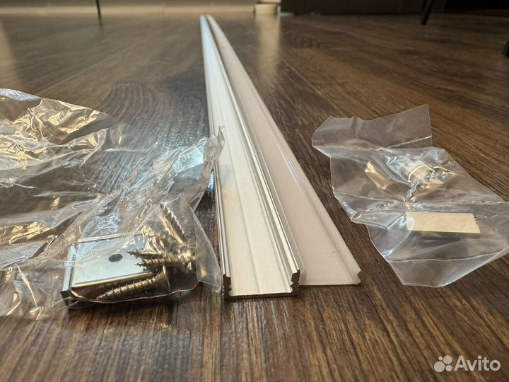 Профиль с экраном SL-slim-H7-2000 anod+opal